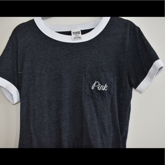 PINK Victoria's Secret Tops - Victoria’s Secret pink t shirt